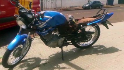 Jovem de 21 anos fica ferido em colisão no Centro