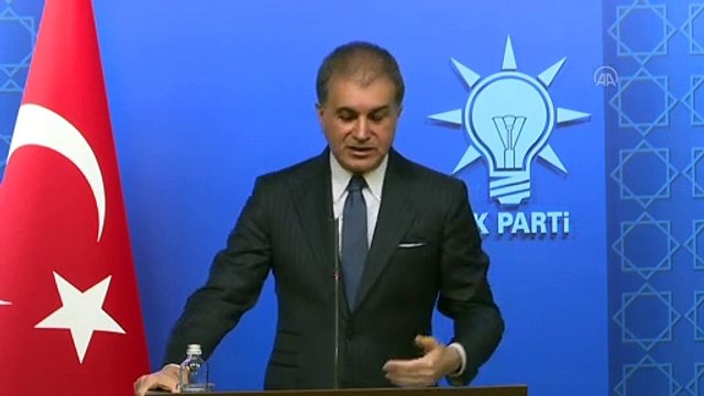 Çelik: ''Seçilmiş bir makamı terör örgütünün siyasi ayağı olarak nitelemeye başladığınız andan itibaren yaptığınız iş milletin iradesi ile kavga etmektir' - ANKARA