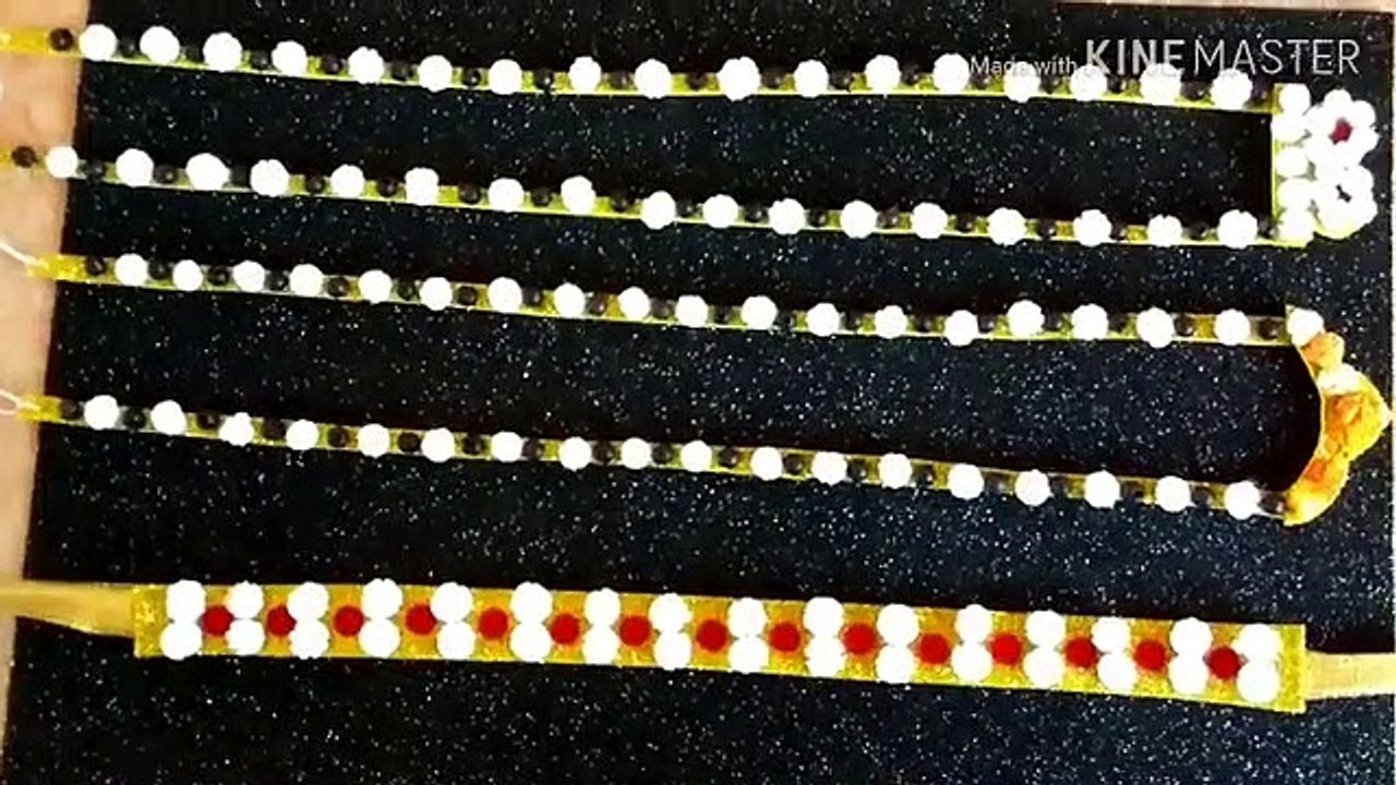 Halwyache dagine|| हलव्याचे दागीने|| मंगळसूत्र, ठुशी