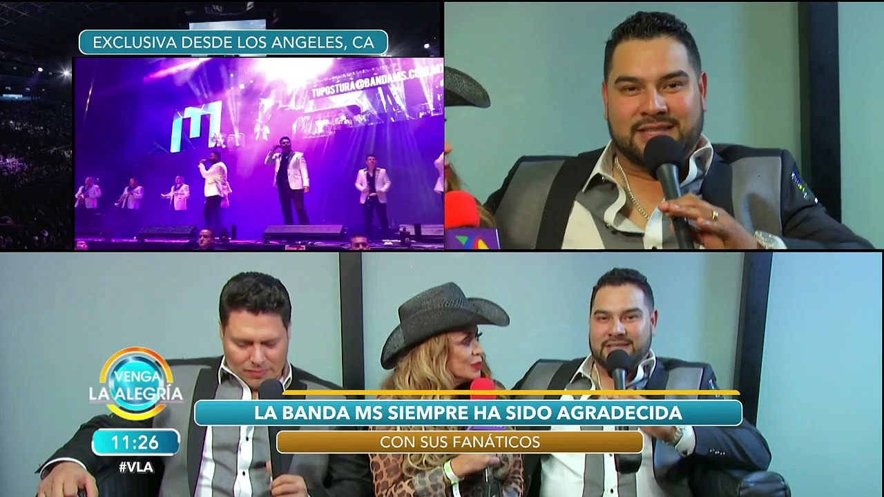 ¿Qué valora la Banda MS para interpretar las canciones de sus compositores? | Venga La Alegría