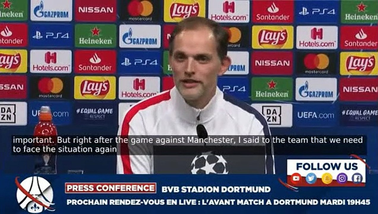 conf de presse avant Dortmund