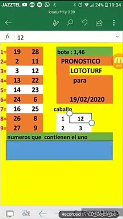 5 numeros en loteria españa