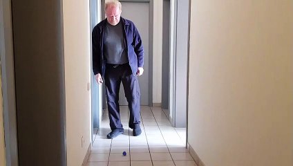 Dégâts miniers : le test de la bille chez les Pirih à Rosbruck