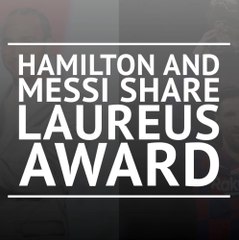 Download Video: Hamilton and Messi share Laureus award