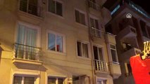 Maltepe'de bir apartmanda çıkan yangında mahsur kalanlar itfaiye ekiplerince kurtarıldı
