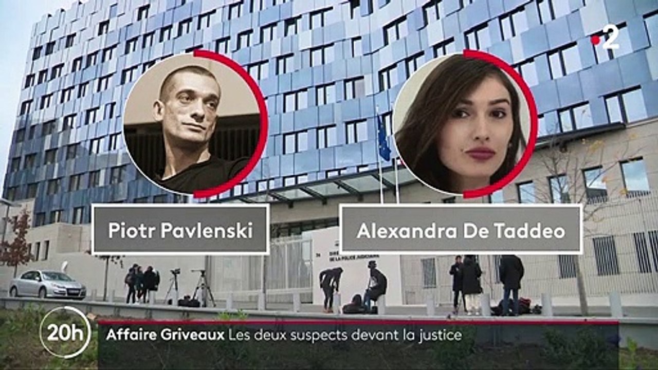 Affaire Griveaux : Piotr Pavlenski et Alexandra de Taddeo présentés à un juge