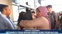 Returnees From Wuhan Arrive Home From Natuna