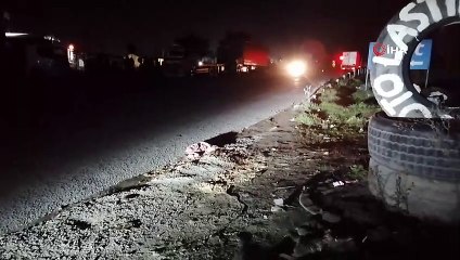 Otomobilin çarptığı bisikletli hayatını kaybetti