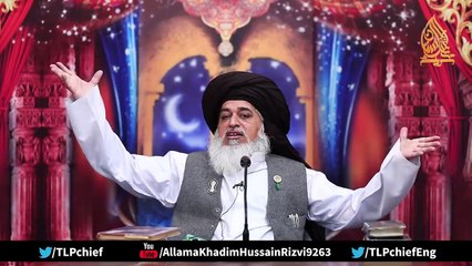 Allama Khadim Hussain Rizvi - Hazrat Abu Bakar Siddqiue or Riasat e Madina - Jummah Mubarak Bayan