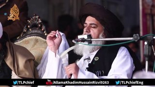Allama Khadim Hussain Rizvi - Wo Kaam Jin Se Ummat Ki Shaklain Badal Jaaen Gi - Latest Bayan