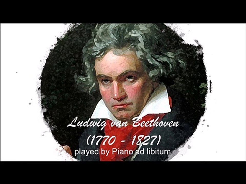 Ludwig v. Beethoven - Mondscheinsonate - Moonlight sonata - Sonate claro de luna - Allegretto - Piano version