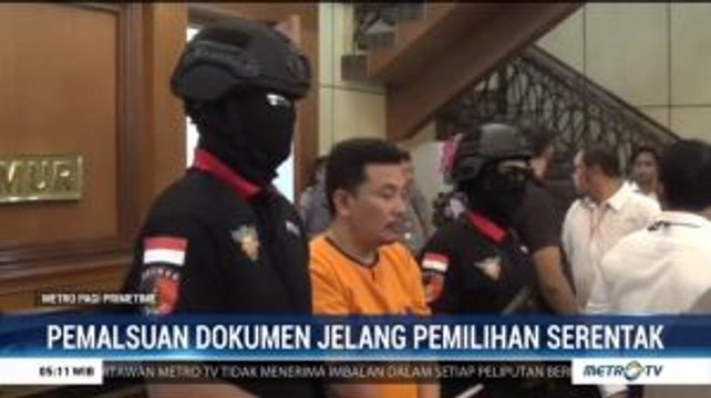 Sindikat Pemalsuan Dokumen Kependudukan Jelang Pilkada 2020 di Jatim Terbongkar