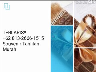 TERLARIS!!! +62 813-2666-1515|Souvenir Tahlilan Murah