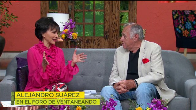 Alejandro Suárez nos visitó y recordamos un poco de su extensa y exitosa trayectoria.| Ventaneando