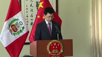 Embajador chino descarta que coronavirus frene comercio con Perú