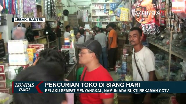 Pencurian Toko di Siang Hari Bolong, Pelaku Ditangkap Juru Parkir