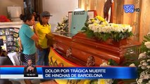 VIDEO | Velorios de hinchas barcelonistas que fallecieron en accidente de bus en Perú