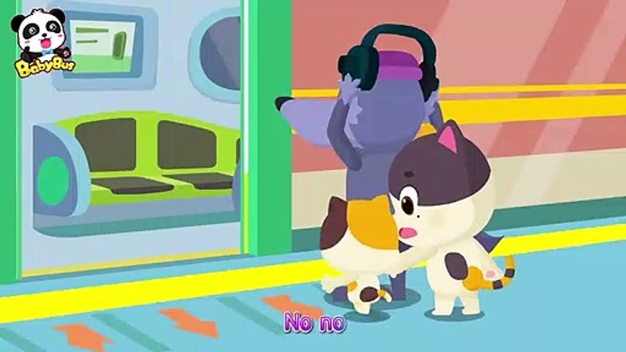 Tomemos el Metro | Canciones Infantiles | Seguridad Para Niños | BabyBus Español