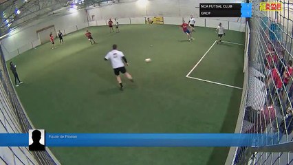 Faute de Florian - NCA FUTSAL CLUB Vs GRDF - 17/02/20 19:07 - LIGUE 3 - Poitiers Game Parc