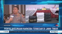 Polres Surabaya Amankan 32 Kg Sabu dan 14 Ribu Pil Ekstasi