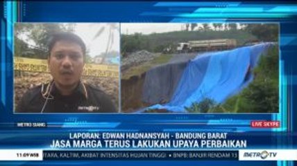 Arus Lalin di Tol Purbaleunyi Normal Pascalongsor