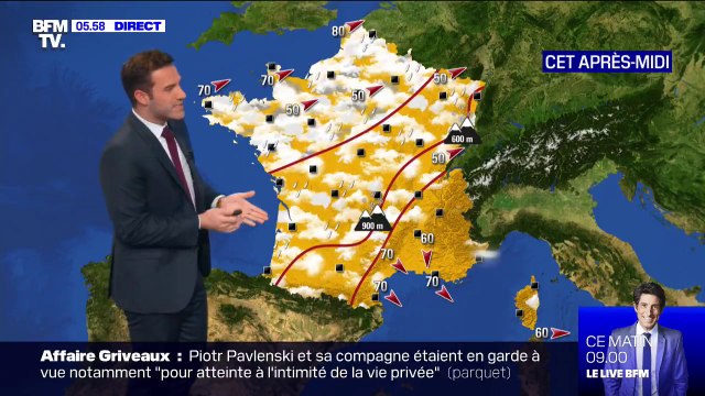 Un ciel partagé entre averses et éclaircies ce mardi