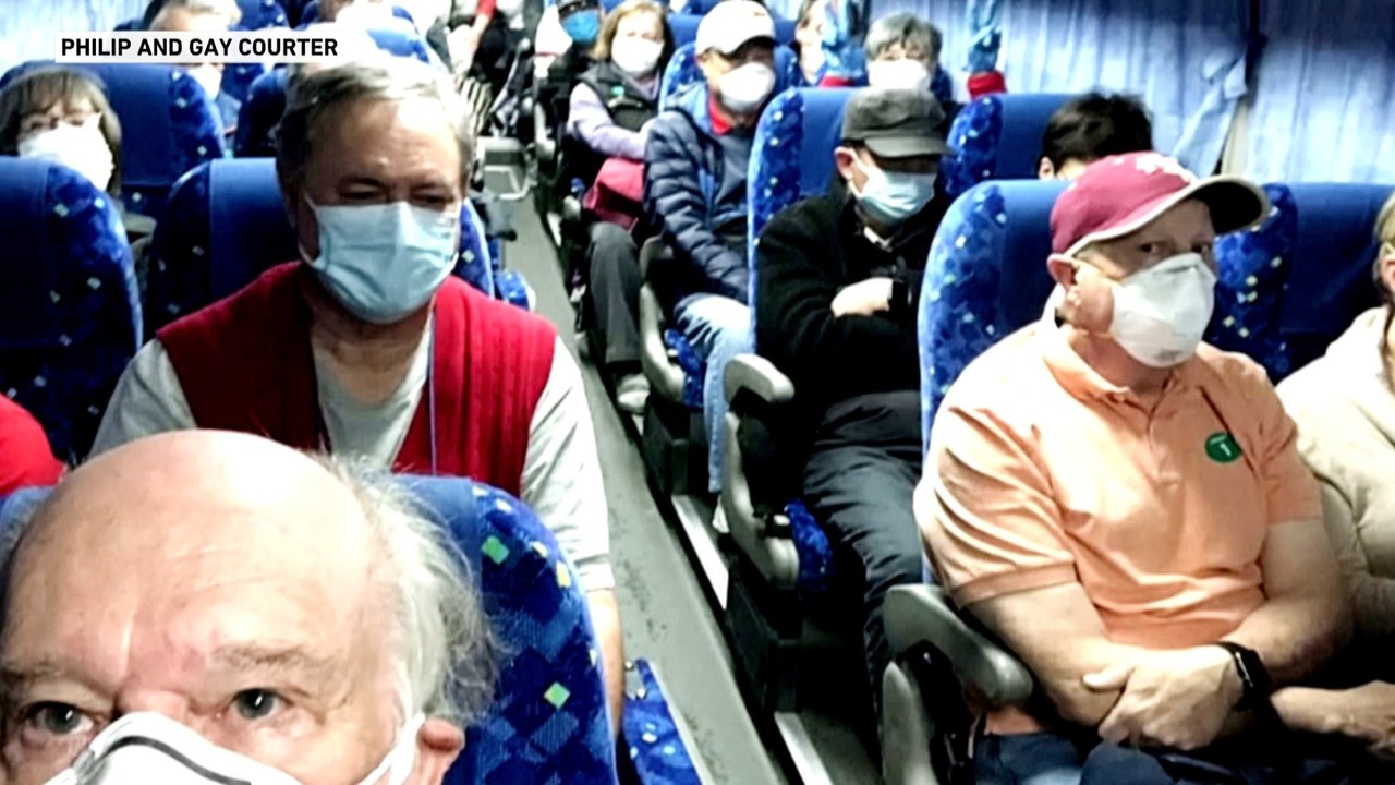 Coronavirus: Infected US citizens repatriated from Japan