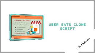 UBER EATS CLONE | UBER EATS SCRIPT - DOD IT Solutions