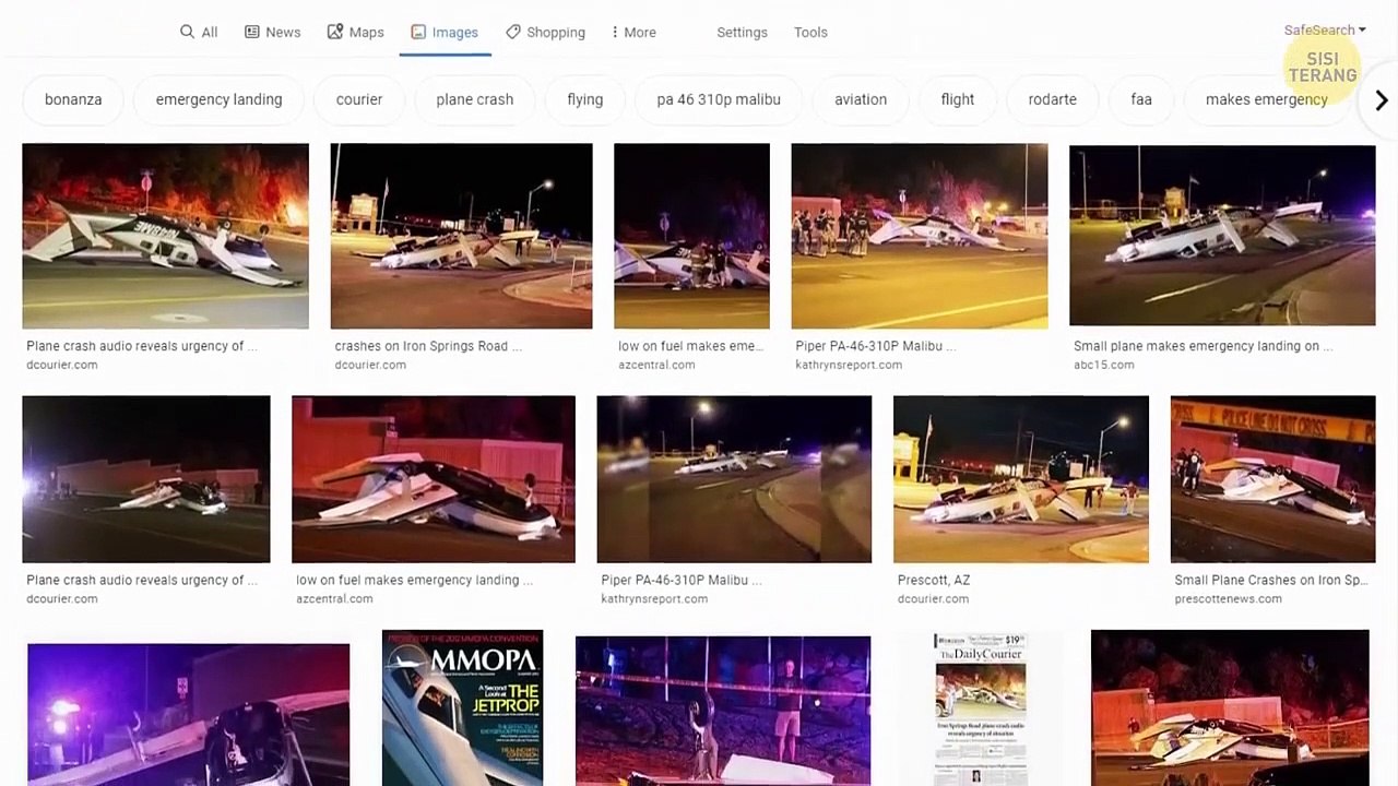 4 Pilot yang Mendarat di Jalanan Ramai
