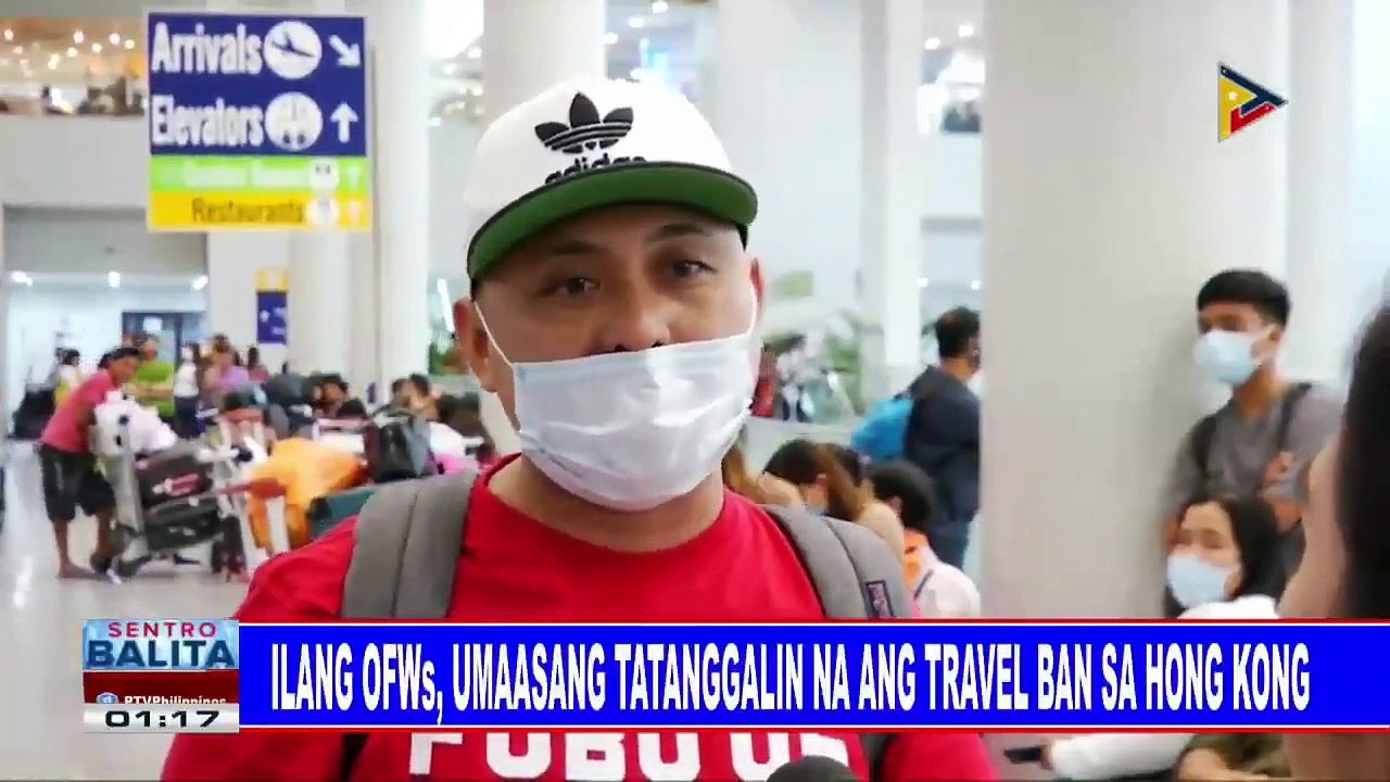 Ilang OFWs na pa-Hong Kong, stranded sa NAIA