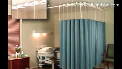 Hospital, medical bed privacy curtains in Bangladesh