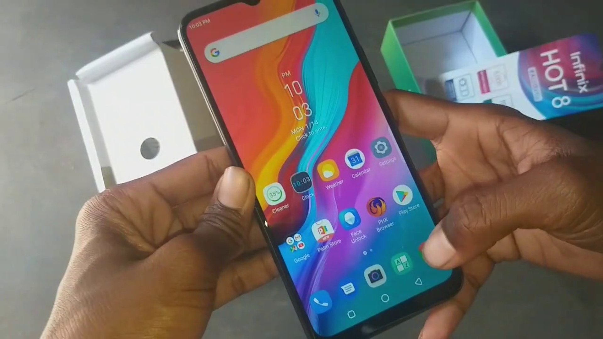 infinix hot and slow mo