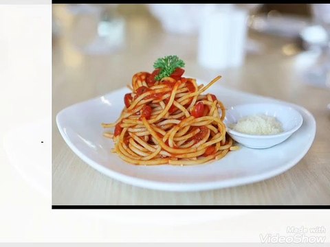 SPAGHETTI WITH MINCED MEAT & VEGETABLES