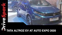 Tata Altroz EV at Auto Expo 2020 | Tata Altroz EV First Look, Features & More