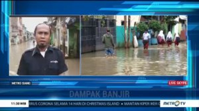 Kegiatan Belajar di Dayeuhkolot Terganggu Akibat Banjir