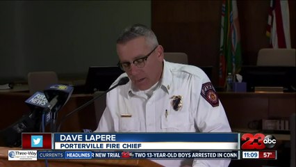 Porterville Fire Captain Killed