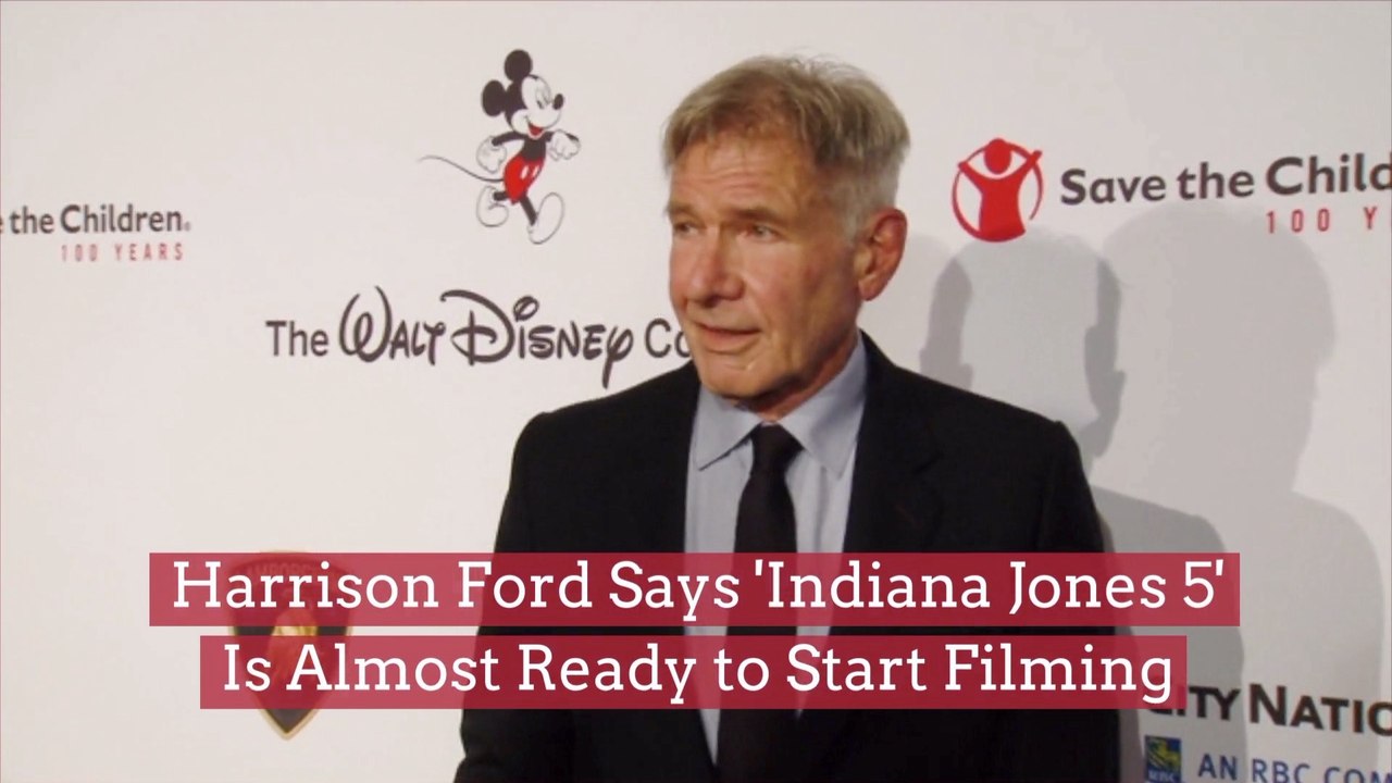 Harrison Ford Gives Indiana Jones Update
