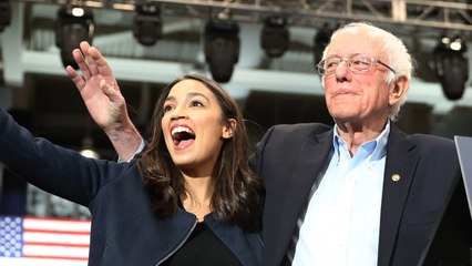 Alexandria Ocasio-Cortez Sides With 'The View' Over Bernie Bros