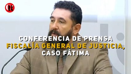 Presentan imágenes de presuntos responsables en el caso de Fátima