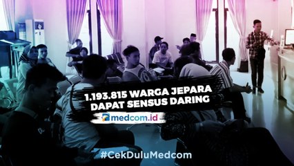 Satu Juta Warga Jepara Dapat Sensus Daring