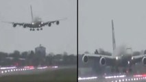 Watch A Plane Landing Sideways Will Give Goosebumps, Video Goes Viral