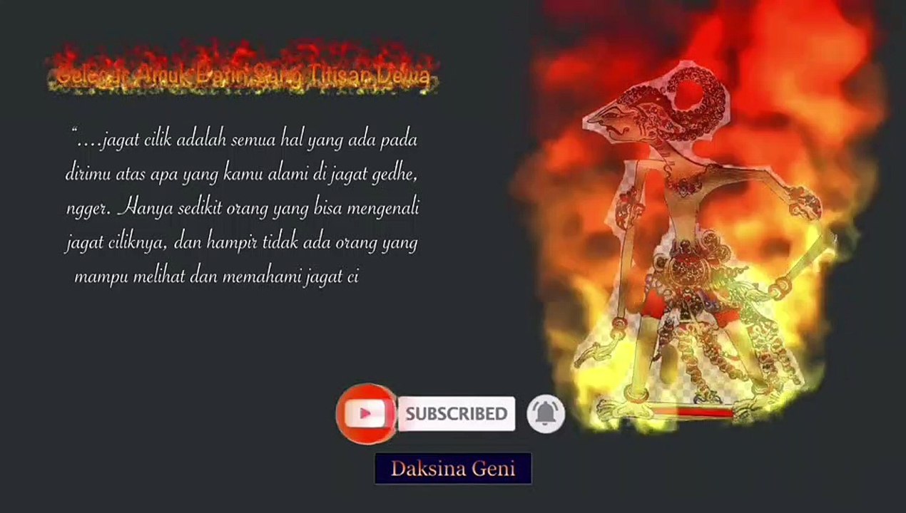 Wisanggeni Pengendali Api (trailer)