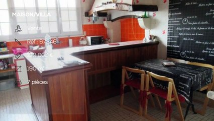 A vendre - Maison/villa - SAINT-POURCAIN-SUR-SIOULE (03500) - 7 pièces - 190m²