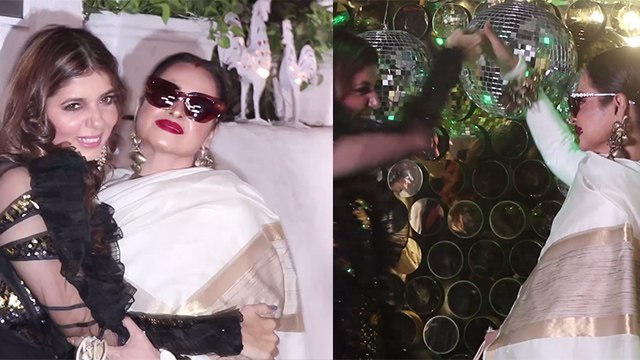 Dabboo Ratnani Calendar Launch 2020 : Rekha dances in front of media |FilmiBeat