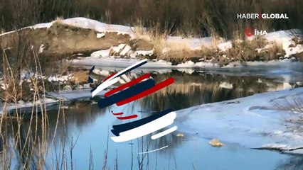 Çok hızlı, görmek neredeyse imkansız... Kars'ta görüntülendi