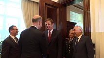 İçişleri Bakanı Soylu, Arnavutluk İçişleri Bakan Yardımcısı Hodaj'ı kabul etti