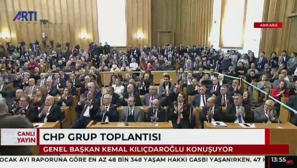 Kılıçdaroğlu CHP grup toplantısında konuştu