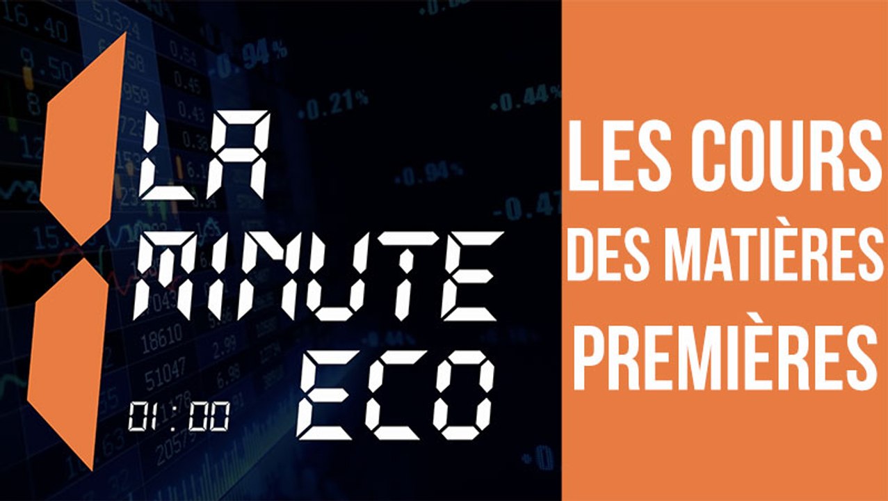 Qu'est ce que les cours des matières premières ?