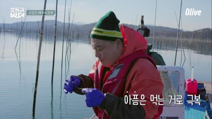 쭈~욱! 갓 건져낸 매생이 먹고 아픈 마음 달래는 호동
