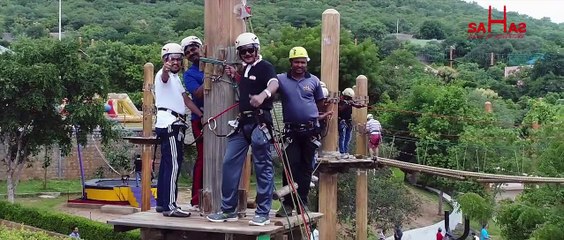 Sahas Adventure Park - Asia's largest adventure park in Hyderabad.